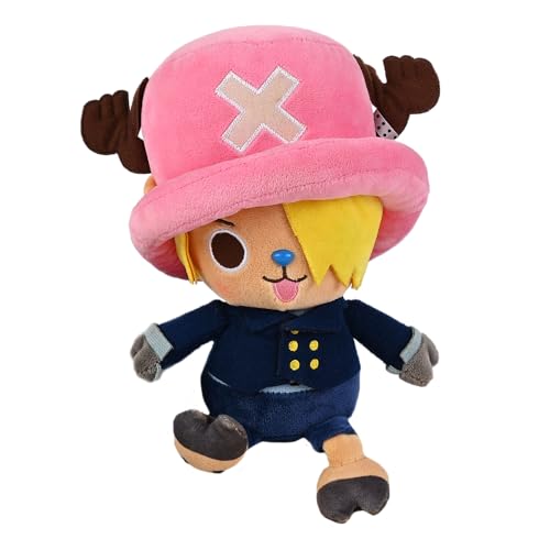 SAKAMI - One Piece - Chopper x Sanji - New World Version - Plüsch, Plush Figur, Toy - 20cm - original & lizensiert von SAKAMI