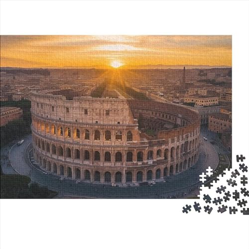 Kolosseum 300 Stück Puzzles Für Erwachsene, Puzzle 300 Teile, Bwechslungsreiche Puzzle Erwachsene, Puzzle Erwachsene, Familiendekorationen 300pcs (40x28cm) von SANDUOHUA