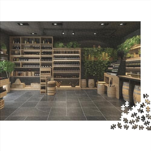 Weingut Tavernee 1000 Puzzleteilige Erwachsener,Pub Impossible Puzzle,schöne Geschenkidee 1000pcs (75x50cm) von SANDUOHUA