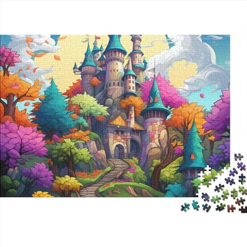 Wunderland 300 Puzzleteilige Für Erwachsene,Bildungsspiele Impossible Puzzle,Familien-Puzzlespiel 300pcs (40x28cm) von SANDUOHUA