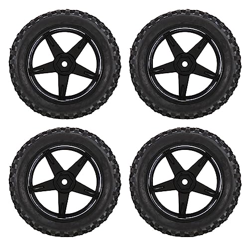 SANRLO 12MM Realistisches Reifen Radsatz 4PCS Upgrade Gewindemuster Radsatz 1/10 4x4WD von SANRLO