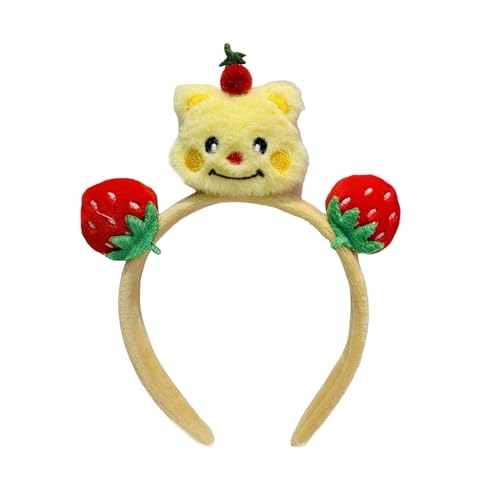 SANRLO Anime Stirnband Cosplay Requisiten Bär Haarreifen Pelzbär Haarstyling für Con Stirnband Bär Tier Karneval von SANRLO