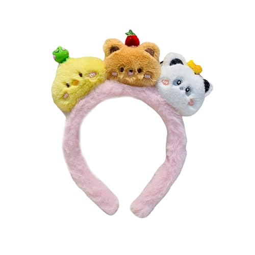 SANRLO Anime Stirnband Cosplay Requisiten Bär Haarreifen Pelzbär Haarstyling für Con Stirnband Bär Tier Karneval von SANRLO