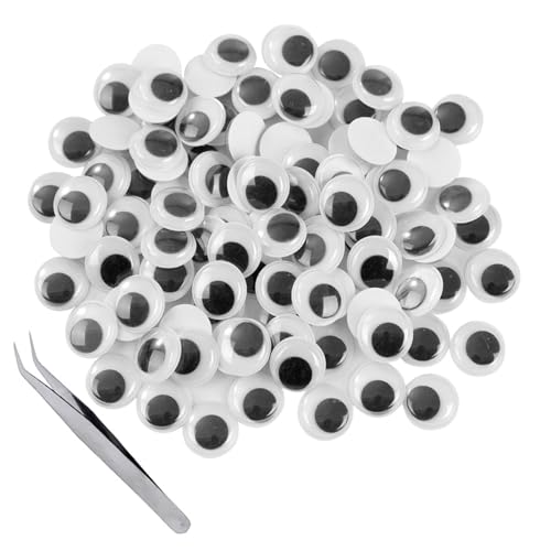 SANRLO Googly Eye Set Aufkleber Basteln Häkeln Handgemachtes Spielzeug Häkelspielzeug von SANRLO