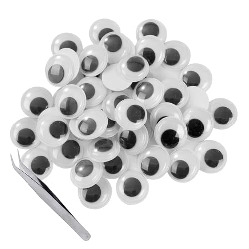 SANRLO Googly Eye Set Aufkleber Basteln Häkeln Handgemachtes Spielzeug Häkelspielzeug von SANRLO