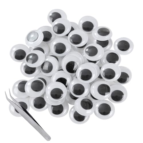 SANRLO Googly Eye Set Aufkleber Basteln Häkeln Handgemachtes Spielzeug Häkelspielzeug von SANRLO