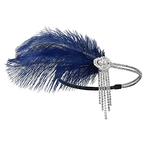 SANRLO Ultra-blinkendes Haarband, Halloween, Kopfschmuck für Make-up, Party, Maskerade, brüllende 20er-Jahre, Flapper, Cosplay SANRLO Ultra-blinkendes Haarband, Halloween, Kopfschmuck für Make-up, Party, Maskerade, brüllende 20er-Jahre, Flapper, Cosplay von SANRLO