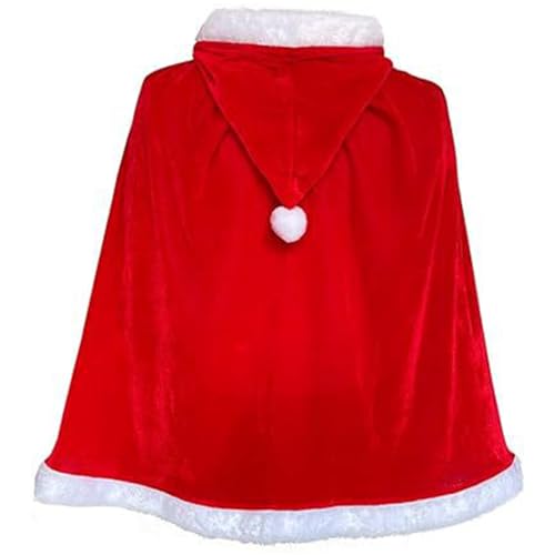 SANRLO Weihnachtsdekoration, Weihnachtsmann-Kostüm für Herren, Damen, Kinder, bequemes Weihnachtsmann-Kostüm, Outfits, Weihnachtsmann-Kostüm, Anzug, Zubehör von SANRLO