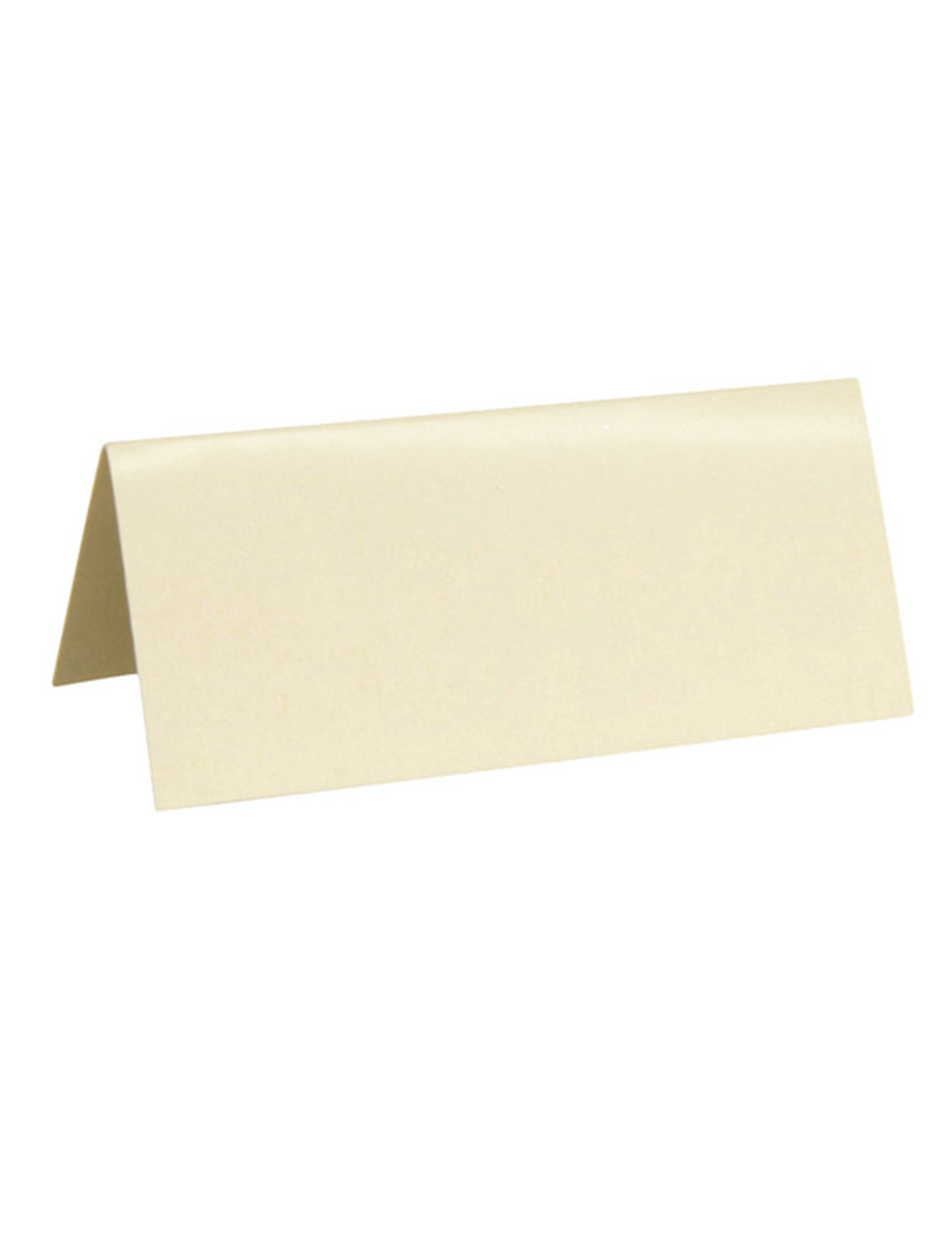 Tischkarten Tischdeko 10 Stück cremefarben 3x7cm Tischkarten Tischdeko 10 Stück cremefarben 3x7cm von SANTEX