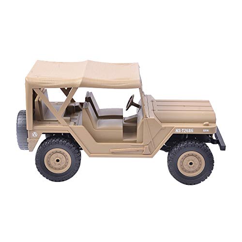 SAROAD BG1522 1/14 2,4G 4WD Crawler Off-Road RC Klettern Spielzeug Schnelle Geschwindigkeit ​​Fahrzeug Scheinwerfer RTR Kinder Gelb von SAROAD