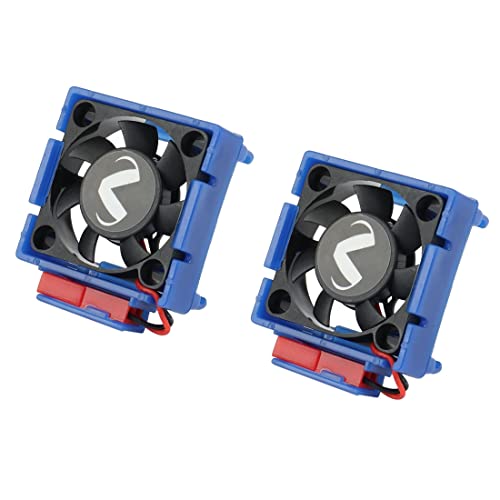 SAROAD VXL-3S Velineon ESC VXL-3 VXL 3S Kühlkörper-Kühlventilator für Bandit Stampede Slash 2WD/VXL Teile, 2 Stück von SAROAD