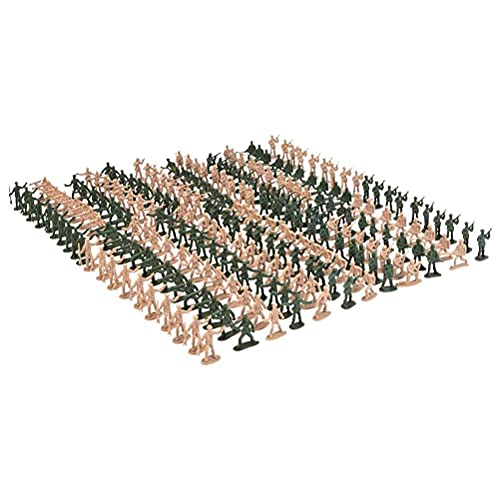 SASKATE 360-teiliges Mini-Armee-Männer-Spielzeug, Mini-Soldaten-Personenfiguren aus Kunststoff, Soldaten-Actionfigur-Armee-Szenenmodell, Soldaten-Actionfiguren mit Verschiedenen Posen, von SASKATE