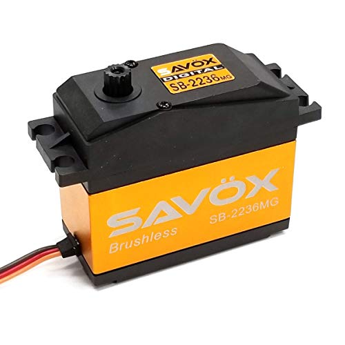 Savox SAV-SB2236MG HV Digital Bürstenloser, 40 kg/0,13 s@7,4 V 1/5 RC Servo von SAVOX