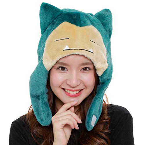 SAZAC Kigurumi Mütze - Pokemon - Snorlax - Cozy Costume Beanie Cap - Erwachsene Größe von SAZAC