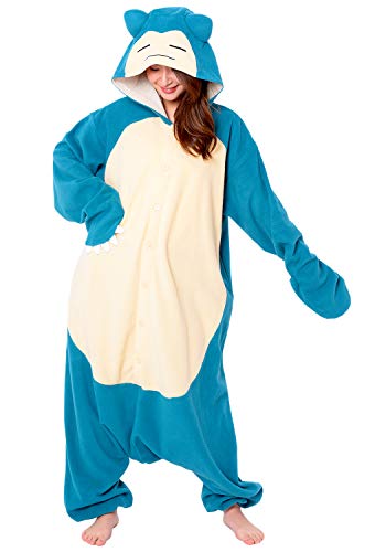 SAZAC Kigurumi – Pokemon – Schnorchelanzug – Einteiler – Halloween-Kostüm – Erwachsene XL, Blau von SAZAC