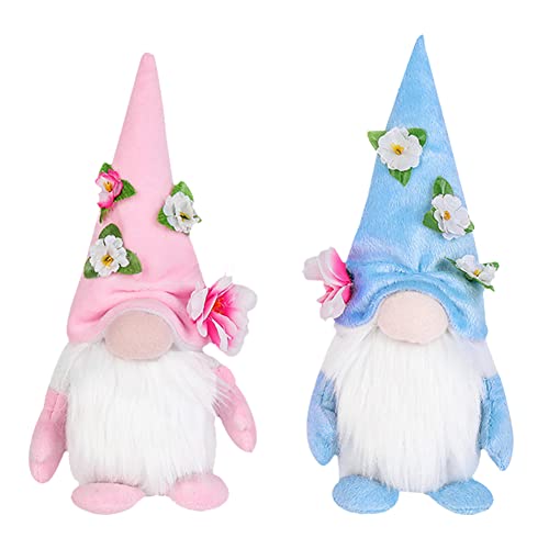 2PCS Muttertag Gesichtslose Wichtel Deko,Muttertag Deko Puppe,Zwerg Gesichtslose Puppen Dekorationen Plüsch,Handgemachte Zwerge Plüsch Deko Haus Ornamente Geschenk Muttertag Urlaub Dekorationen von SBJJGQIS