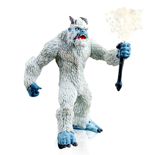 Eismonster mit Waffe Modell Ornamente Monster, Mini Creatures Eismonster,Kuchen Deckel Cartoon Dekoration Action Figure Toy Eismonster Models Für Kinder - Geeignet für Jungen und Mädchen ab 3+ Alter von SBJJGQIS