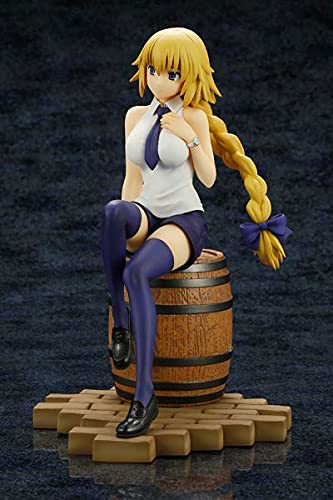 Beliebtes verrücktes Anime-Modell Fate/Apocrypha, Herrscherin Jeanne D'Arc, sitzendes schönes Mädchen, PVC-Figuren, Modell, Spielzeug for Erwachsene, Actionfigur, Ornament, Statue, Schmuckstück(With G von SBNYTBLW