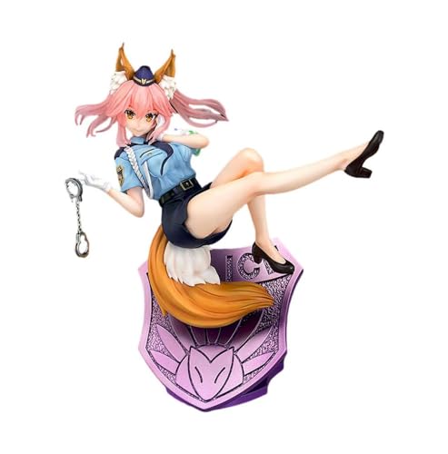 SBNYTBLW Anime Ecchi/Hentai Figur Tamamo No Mae - 1/7 - Police Fox Ver. Anime Sammelfiguren Comic Charakter Modell Komplette Figur von SBNYTBLW