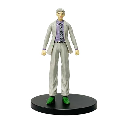 SBNYTBLW Anime Figur Kira Yoshikage Figur PVC Modell Statue Kira Yoshikage Actionfigur Desktop-Dekorationen Sammlerstücke(Type 3,17CM) von SBNYTBLW