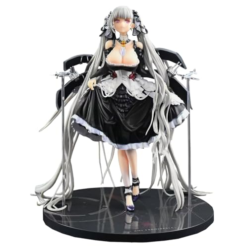 SBNYTBLW Azur Lane Figur Anime Charakter HMS Formidable Actionfigur Statue Dienstmädchen-Outfit Figur Sammlerstück PVC Modell Display Desktop Ornament(HMS Formidable,23CM) von SBNYTBLW