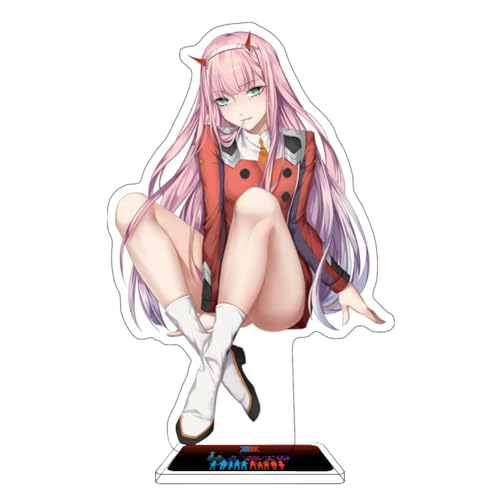 SBNYTBLW Darling In The FRANXX Zero Two Ichigo stehende Actionfigur Cosplay Anime Acrylfigur Modell Desktop-Display stehende Figur Sammlung(Type 9) von SBNYTBLW