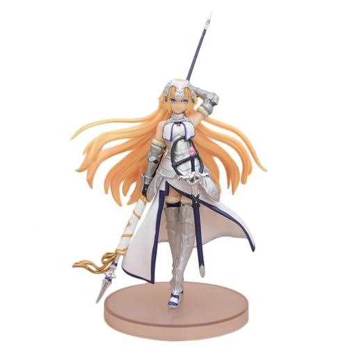 SBNYTBLW Fate Stay Night Actionfigur FGO Joan of Arc Figur Statue Anime Figur Sammleredition Cartoon Modell Dekoration Geschenke (PVC, 16 cm) von SBNYTBLW