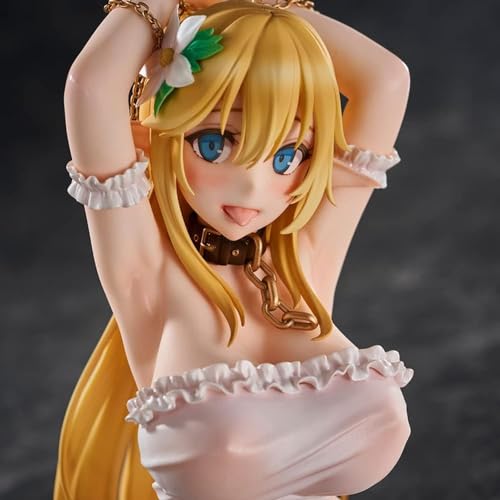 SBNYTBLW Figura Ecchi Personaje Original -Toraware No Elf- Figura de animé Ropa removible Estatua Juguetes Colección de Modelos 6,2 pulgadas/16 cm von SBNYTBLW