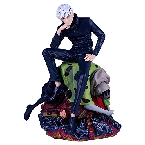 SBNYTBLW Gojo Satoru Szeneneffekte Anime-Figurenset Zeichentrickspiel Anime-Charakterpuppe PVC-Modellsammlung Desktop-Dekoration Statuen Anime-Geschenk for Fans von SBNYTBLW