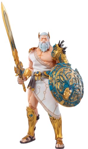 SBNYTBLW Shinfutoys Sammelfiguren-Komplettset: Hades, Miniatur-Actionfigur im Maßstab 1:12(Zeus M01) von SBNYTBLW