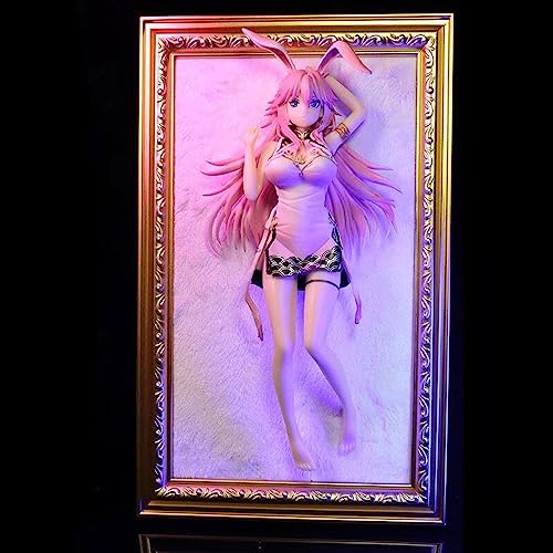 SBNYTBLW Yae Sakura Rahmen Anime-Figur Bunny Girl Zeichentrickspiel Anime-Charakter Puppe PVC Modellsammlung Desktop-Dekoration Anime-Statuen Geschenk for Anime-Fans von SBNYTBLW