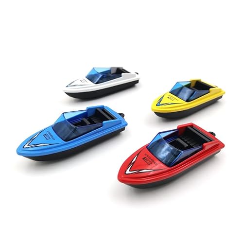 4 Stück Metall Spielzeugautos, Legierung Spielzeugboot, Spielzeug Boots Set, Boot Spielzeug Set, Auto Modelle Spielpreise für das Lernspiel von Kleinkindern, Jungen und Mädchen von SBOACXC