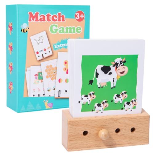 Karten FrüHes Lernen, Logic Cards Logik-Karten Spiele Logik-Karten Spiele Montessori Vorschulspielzeug Geburtstagsgeschenke FüR Kinder Im Alter Von 3-8 von SBOACXC