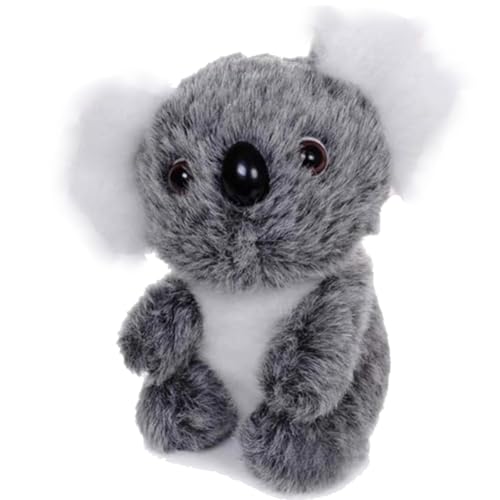 SBOACXC Plüschtier Koala, 20CM Grau Koala Kuscheltier Plüschtier Doll, Grau Koala Kissen Plüschtier, Flauschiger Stofftier Koala zum Spielen, Sammeln & Kuscheln Für Kinder Mädchen Jungen von SBOACXC