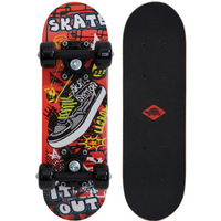 SCHILDKRÖT 510610 Mini Skateboard 17" Skate it Out von SCHILDKRÖT