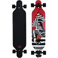 SCHILDKRÖT 510693 Longboard Freeride 41" - Hot Engine von SCHILDKRÖT