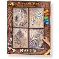 SCHIPPER 609340876 Fossilien Malen nach Zahlen Vorlage von SCHIPPER