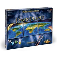 SCHIPPER 609470855 Malen nach Zahlen - Unser Planet (Triptychon) von SCHIPPER