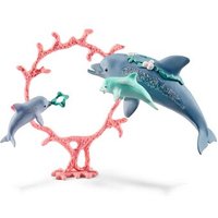 SCHLEICH 41463 Delfin-Mama mit Babies von SCHLEICH® BAYALA®