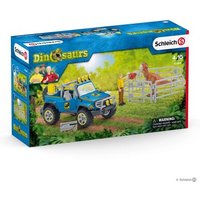 SCHLEICH 41464 Geländewagen mit Dino-Außenposten von SCHLEICH® DINOSAURS