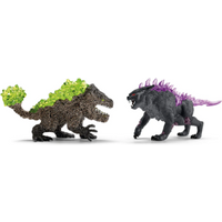 SCHLEICH 70827 ELRADOR® Schattenluchs vs. Felsbrecher von SCHLEICH® ELDRADOR