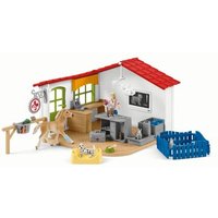 SCHLEICH 42502 Tierarzt-Praxis mit Haustieren von SCHLEICH® FARM WORLD