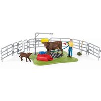 SCHLEICH 42529 Kuh Waschstation von SCHLEICH® FARM WORLD