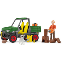 SCHLEICH 42659 FARM WORLD® Waldbauer mit Fahrzeug von SCHLEICH® FARM WORLD