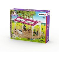 SCHLEICH 42389 Horse Club Reitschule mit Reiterinnen und Pferden von SCHLEICH® HORSE CLUB