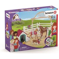 SCHLEICH 42458 Horse Club Hannahs Gastpferde mit Hündin Ruby von SCHLEICH® HORSE CLUB