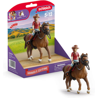 SCHLEICH 42711 Horse Club Hannah & Cayenne von SCHLEICH® HORSE CLUB