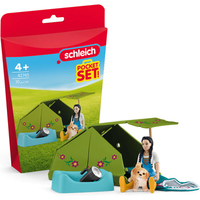 SCHLEICH 42745 POCKET SET Camping Abenteuer mit Kim von SCHLEICH® HORSE CLUB