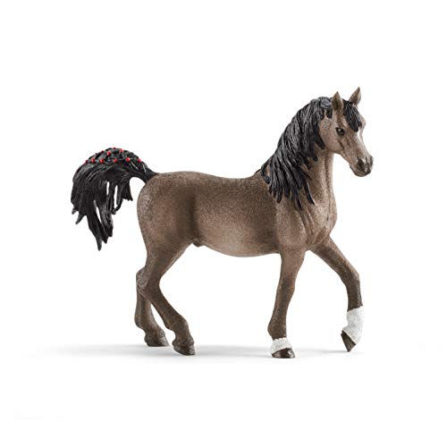 schleich 13907 Araber Hengst, für Kinder ab 5-12 Jahren, HORSE CLUB - Spielfigur von SCHLEICH