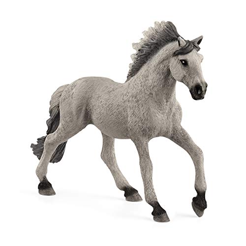 schleich 13915 Sorraia Mustang Hengst, ab 3 Jahren, FARM WORLD - Spielfigur, 16 x 2 x 12 cm von SCHLEICH